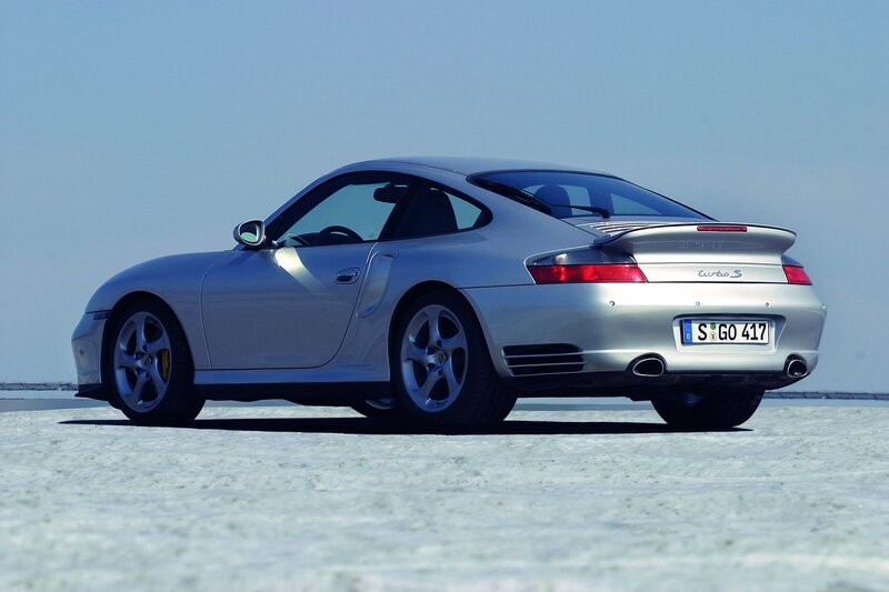 silver porsche 911 turbo s