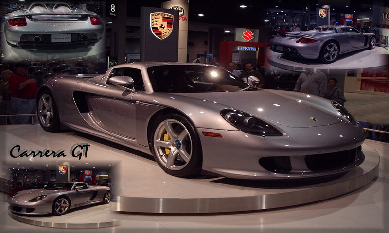 Silver Porsche Carrera Gt — Showroom