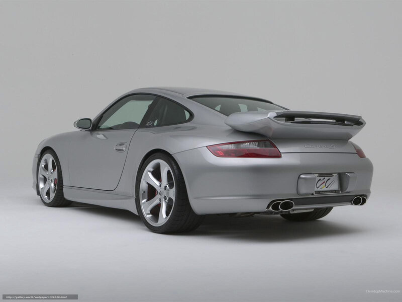Silver Porsche Carrera S — Neutral