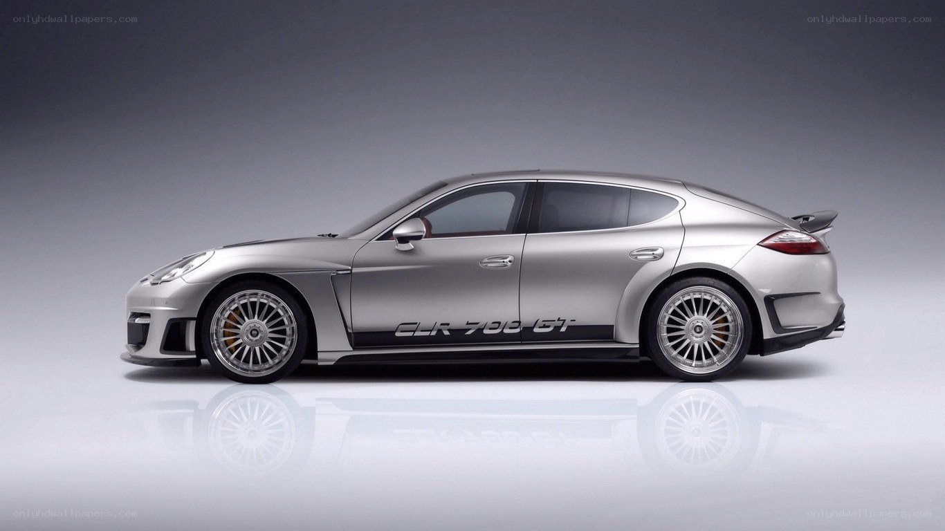 silver porsche clr 700 gt