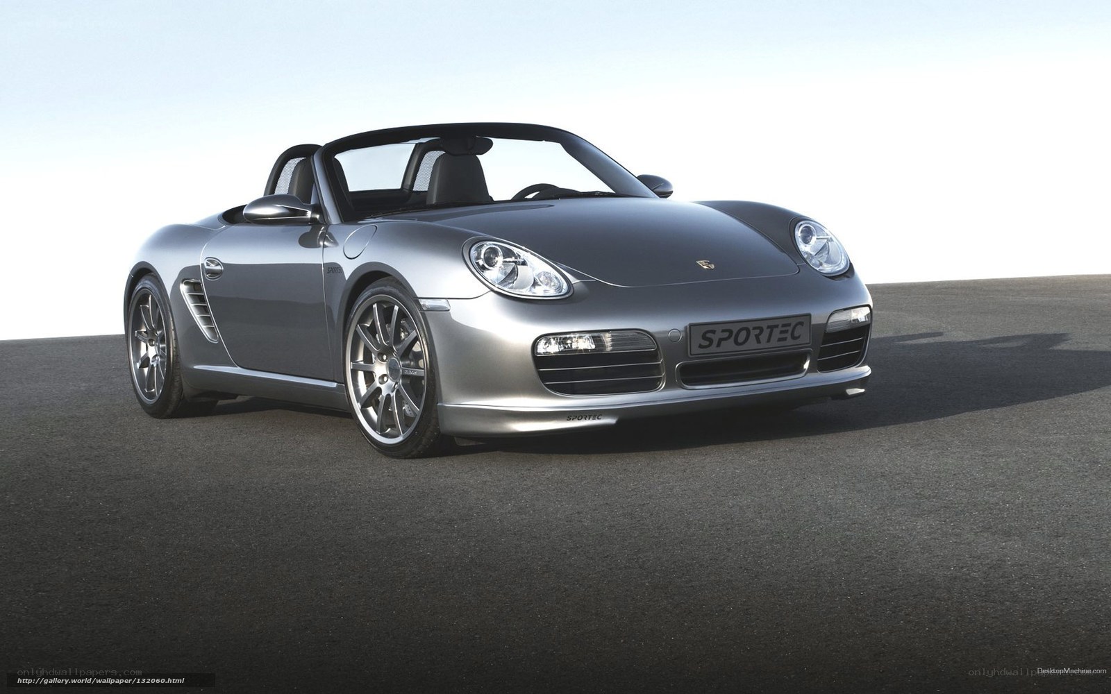 silver porsche convertible