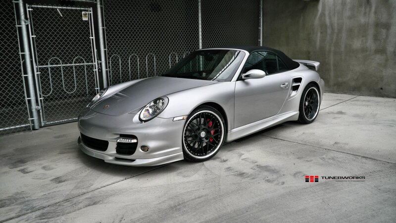 Silver Porsche Convertible — Neutral