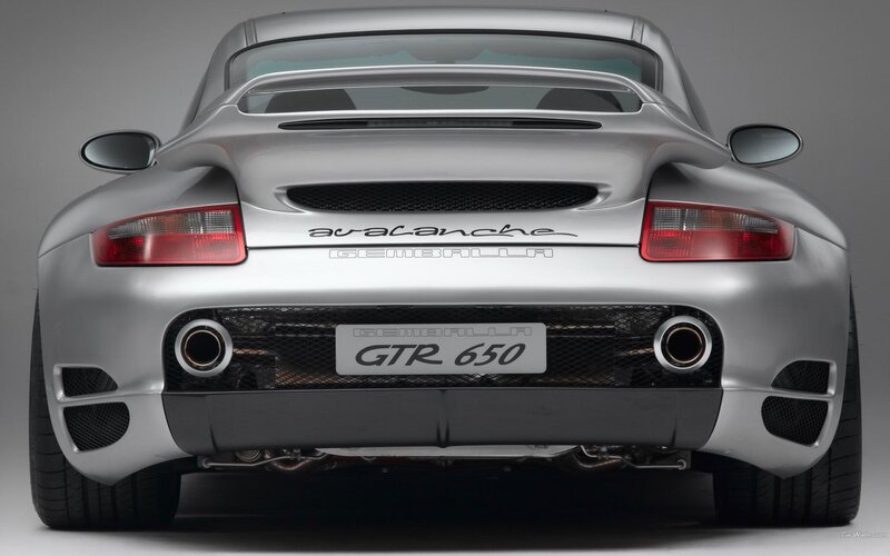 silver porsche gemballa gtr 650