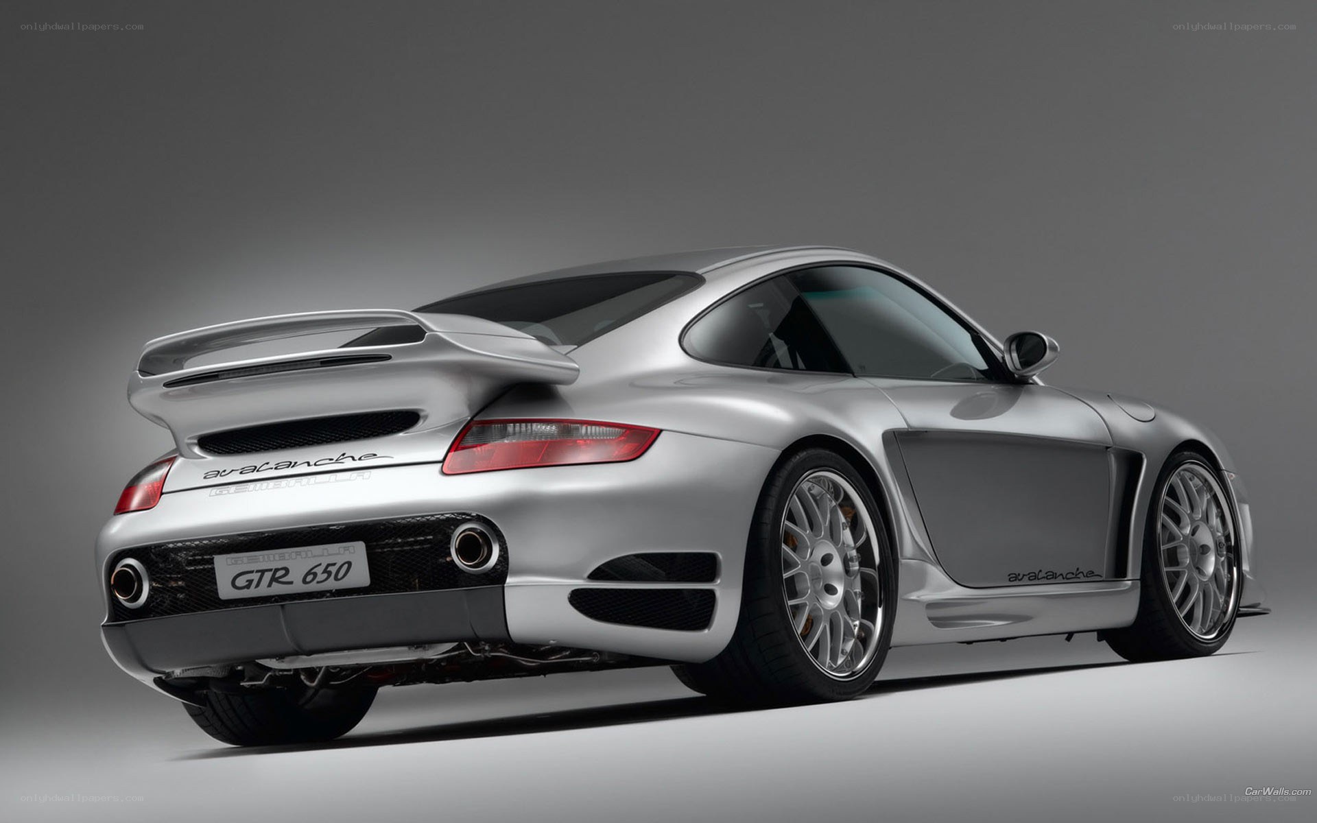 silver porsche gtr 650