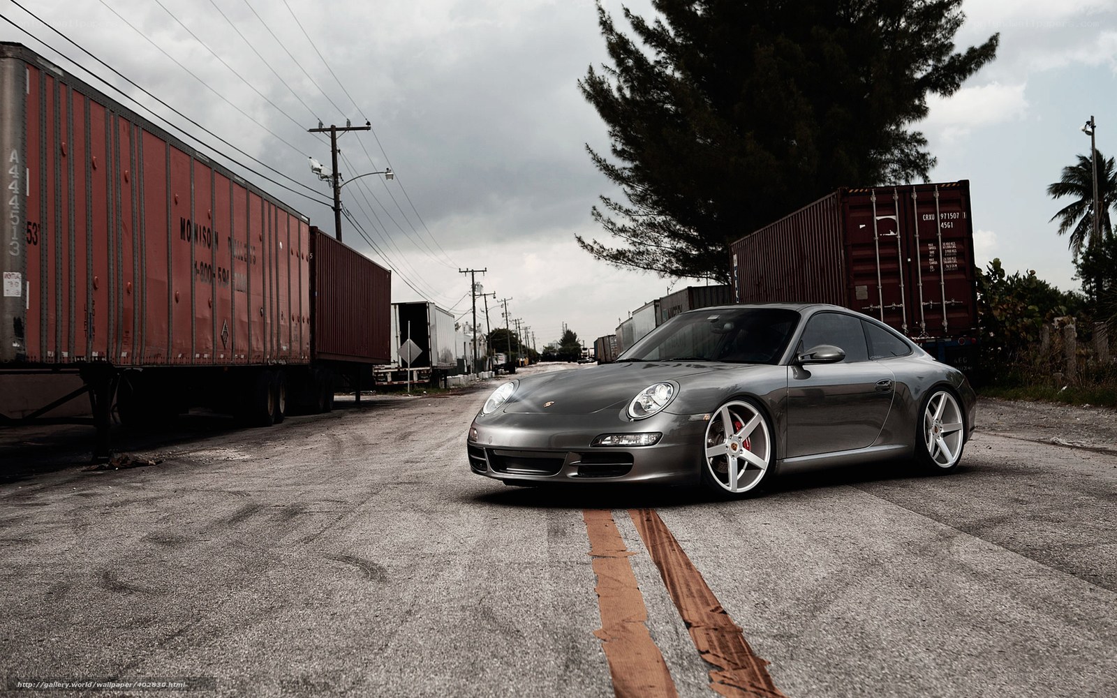 silver porsche on a road