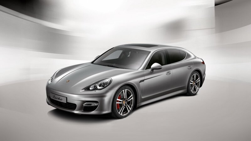 Silver Porsche Panamera — Gray, Neutral