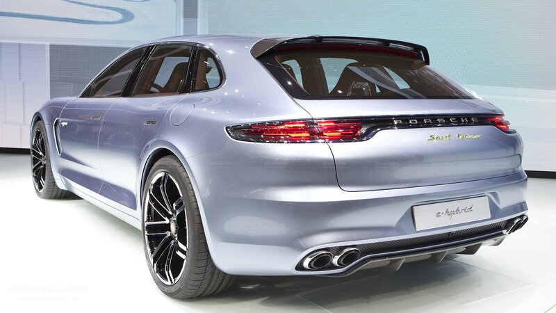 Silver Porsche Sport Turismo