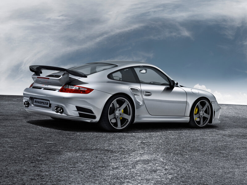 silver porsche sports car