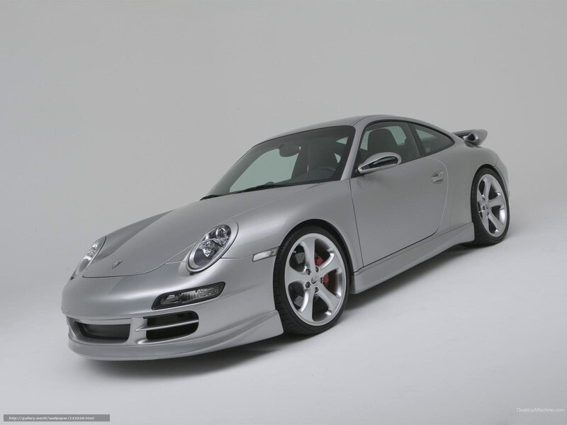 Silver Porsche Sports Car — Neutral, Photograph, Wheels