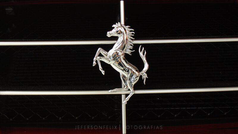 Silver Prancing Horse Emblem