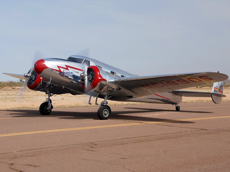 Silver Propeller Airplane — Calm, Afternoon, Photograph, Runway