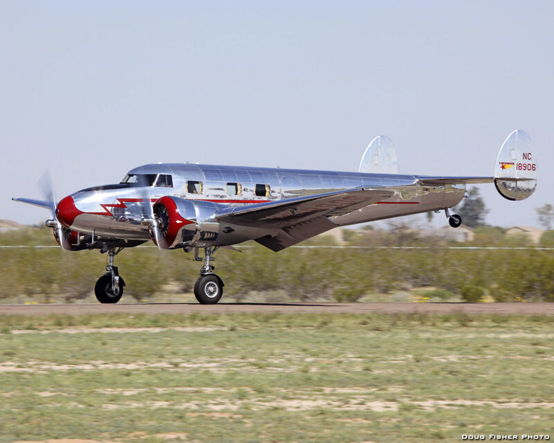 Silver Propeller Airplane — Calm