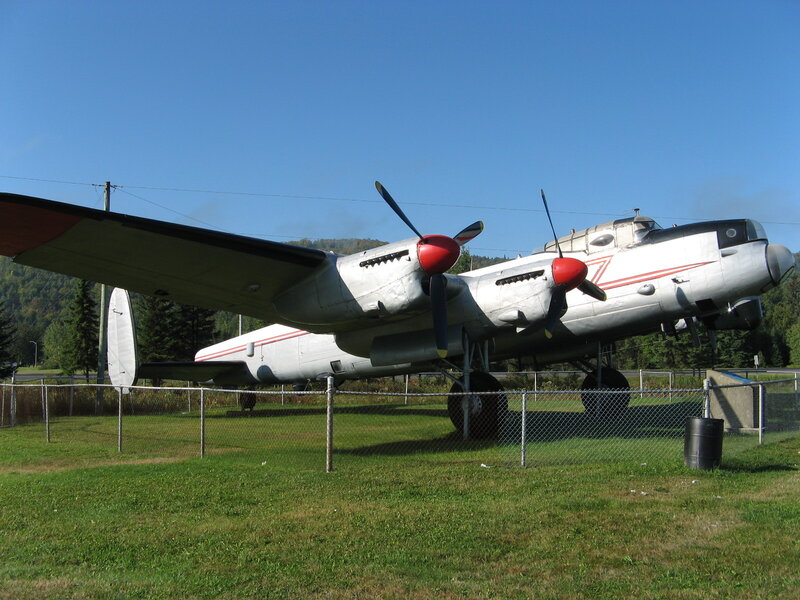 Silver Propeller Plane — Green, Calm