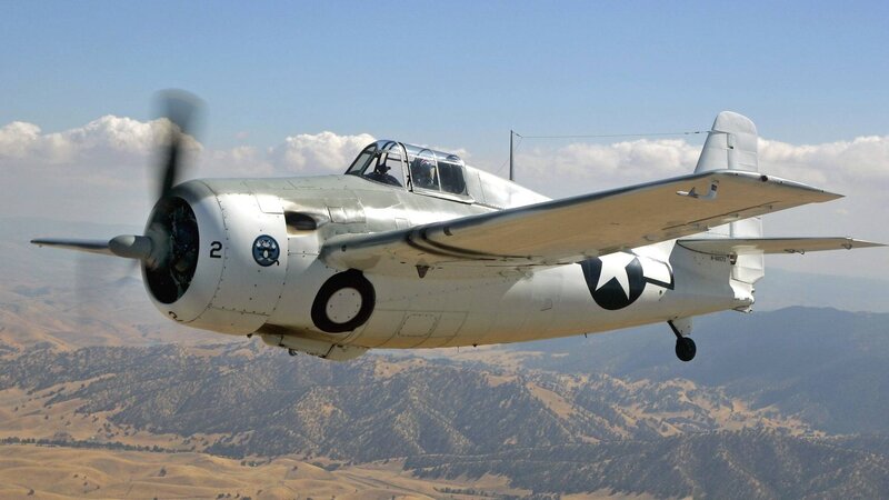 Silver Propeller Plane — Serene