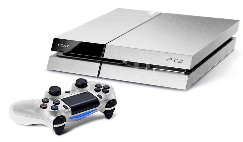 Silver Ps4 Console