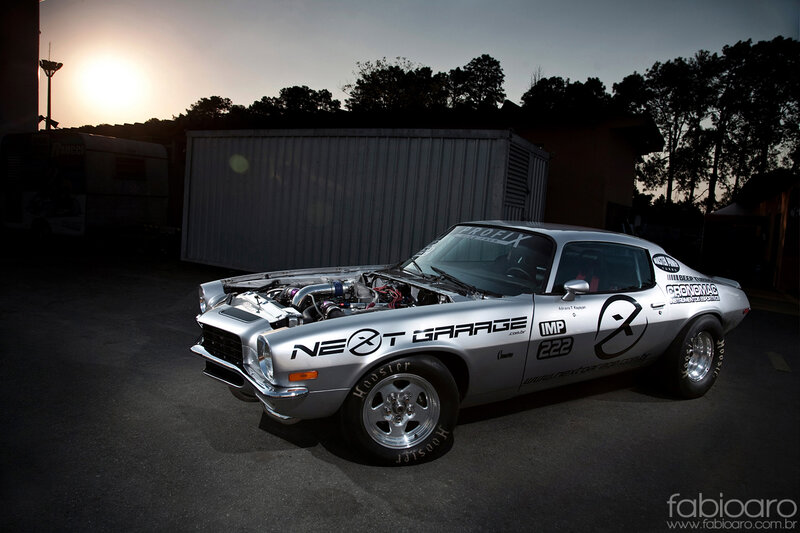 Silver Race Car — Dramatic, Sunset, Photograph, Trees