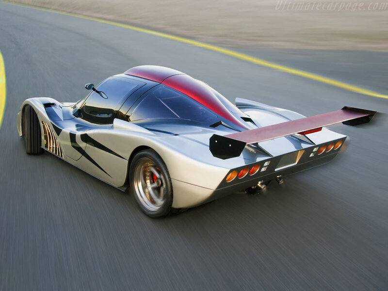 Silver Race Car — Dynamic, Afternoon, Photograph