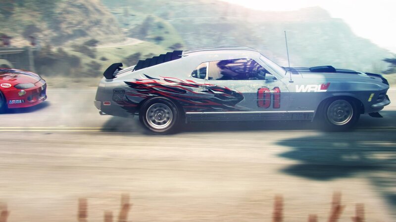 Silver Race Car — Gray, Dynamic, Afternoon, 3d Render