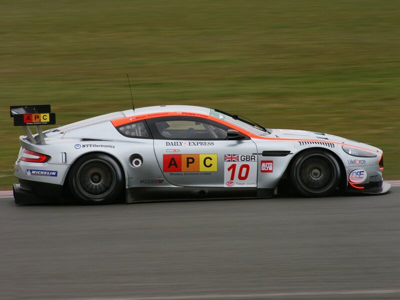 Silver Race Car — Gray, Dynamic, Photograph