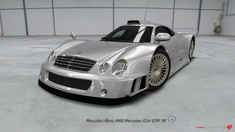 Silver Race Car — Neutral, 3d Render, Garage