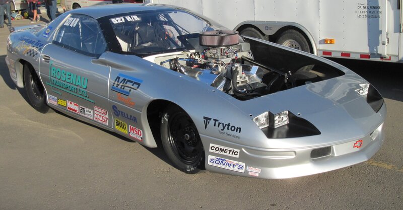 Silver Race Car — Neutral, Afternoon, Photograph