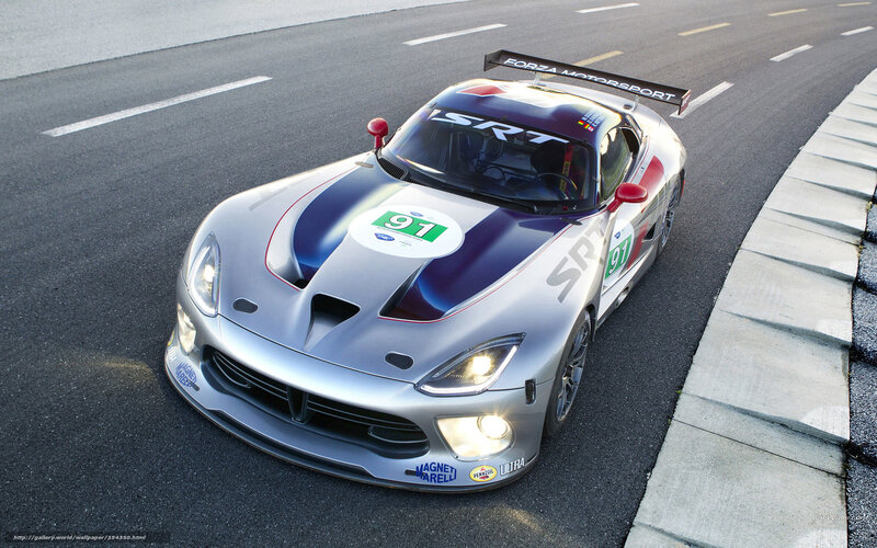 Silver race car on track