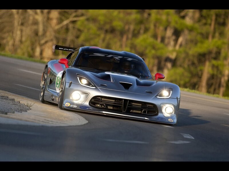 silver race car on track