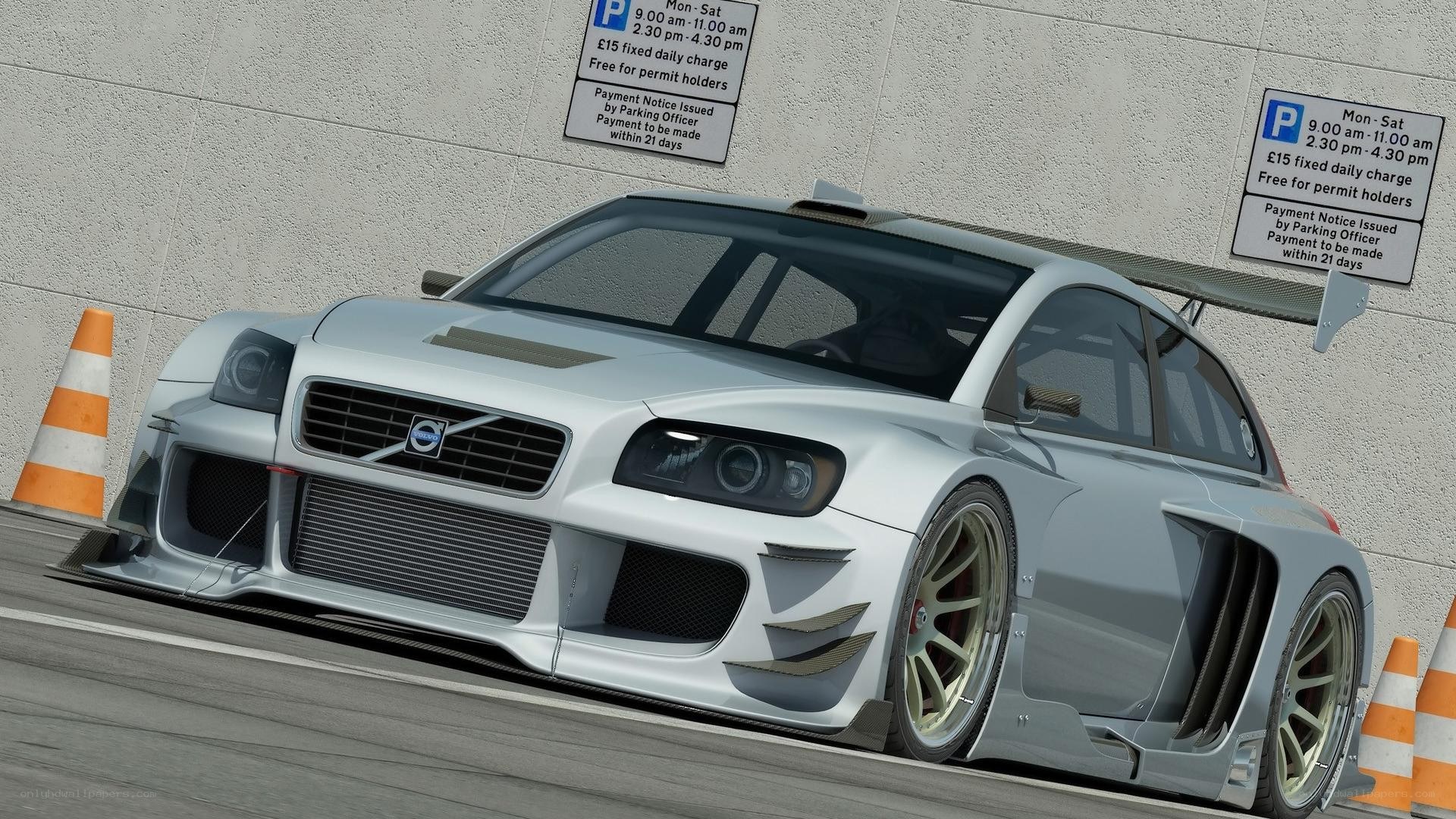 silver race car on track