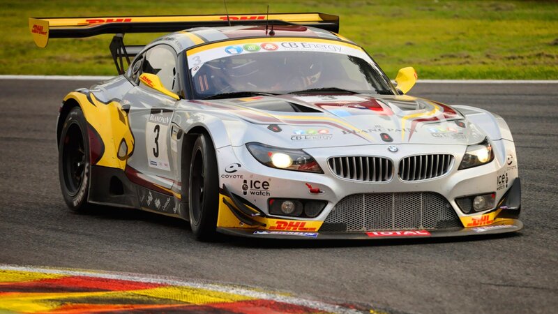 Silver Race Car on Track — Dynamic, Afternoon, Photograph, Race Car, Driver