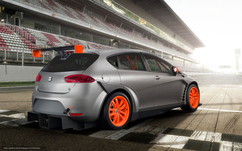 Silver Race Car on Track — Gray, Dramatic, Afternoon