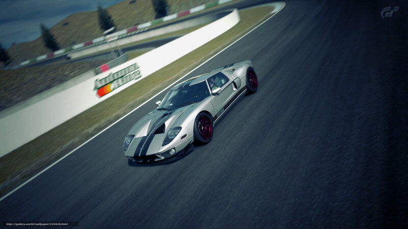 Silver Race Car on Track — Gray, Dynamic, 3d Render