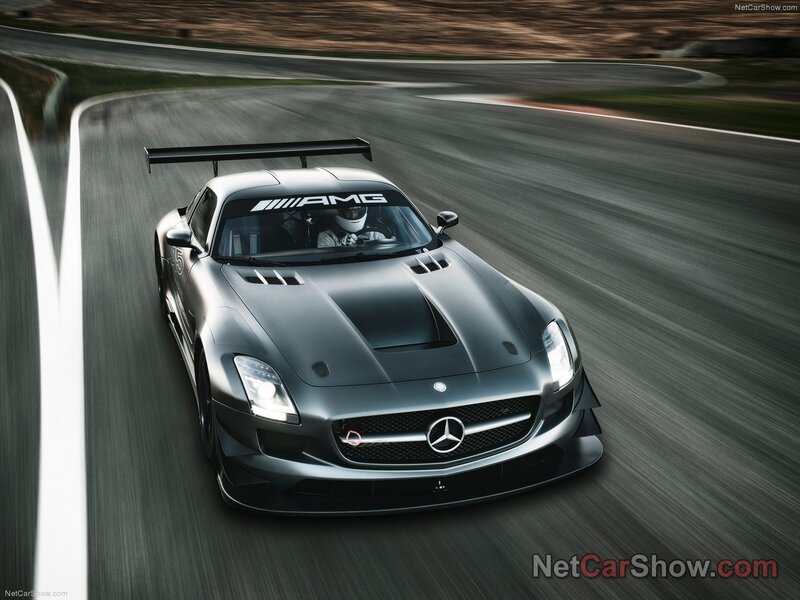 Silver Race Car on Track — Gray, Dynamic, Photograph