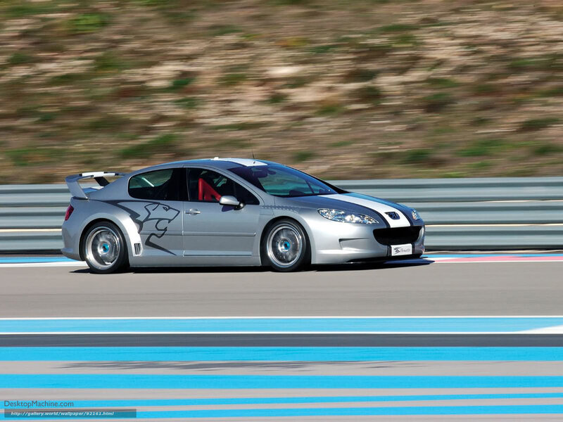 silver race car on track