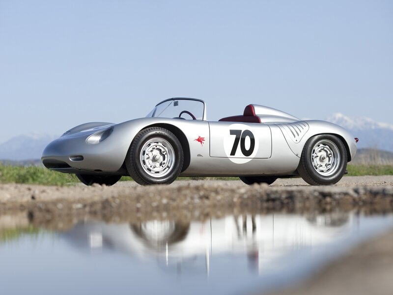 Silver Race Car — Serene