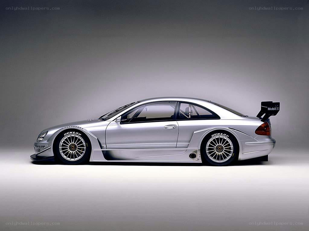 silver race car side view