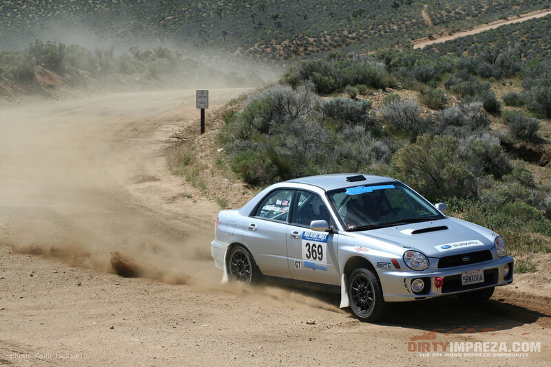 Silver Rally Car — Dynamic