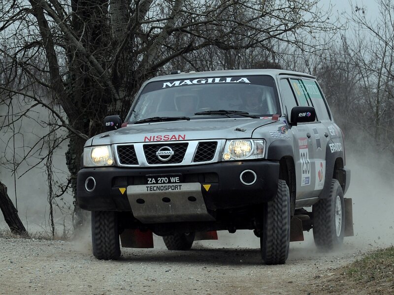 Silver Rally Car — Gray