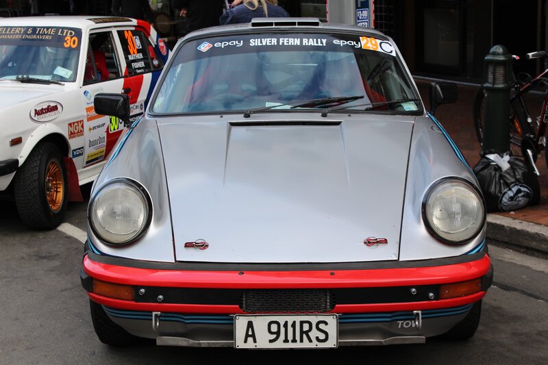 Silver Rally Car — Neutral, Afternoon
