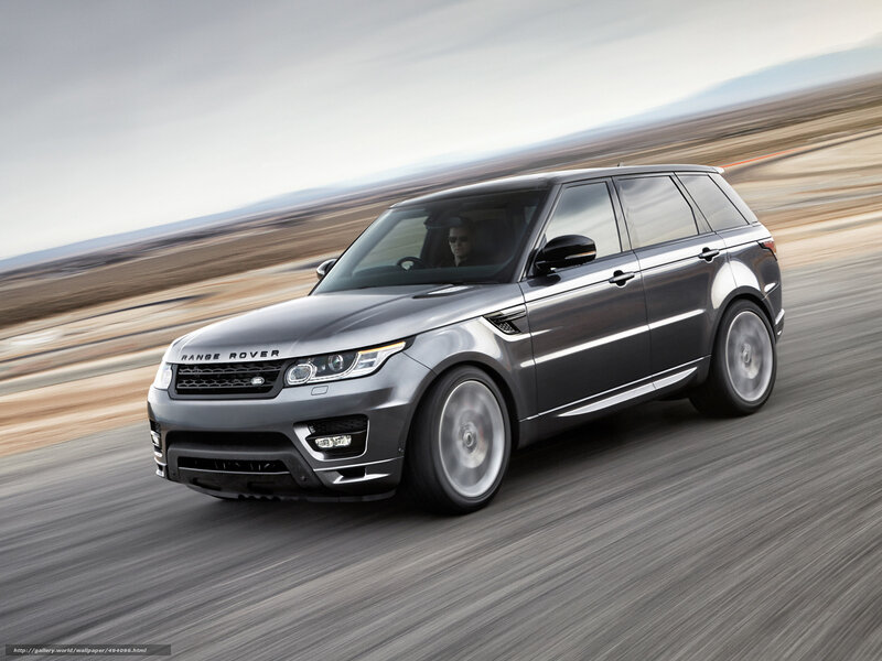 Silver Range Rover — Gray, Dynamic, Photograph, Car