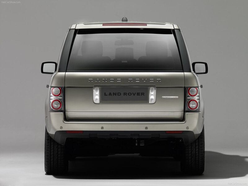 Silver Range Rover — Gray