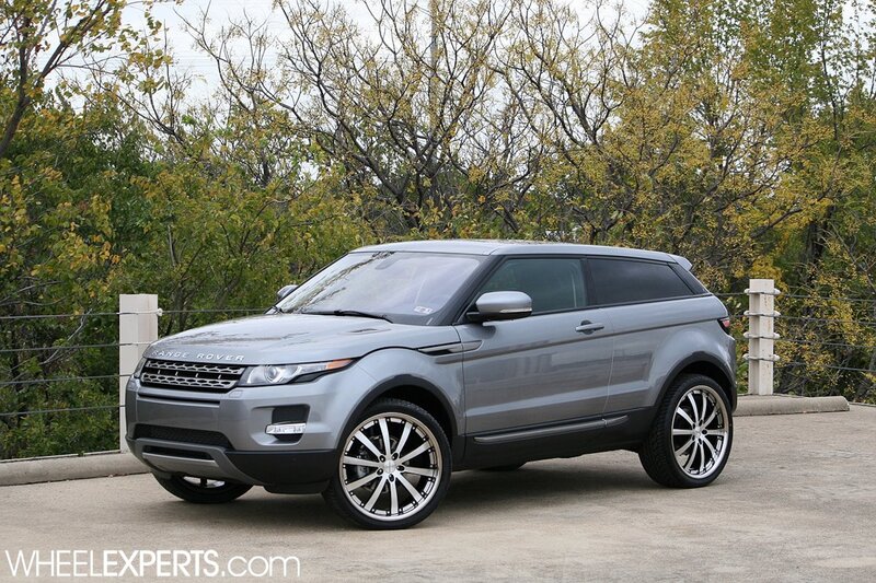Silver Range Rover parked outdoors