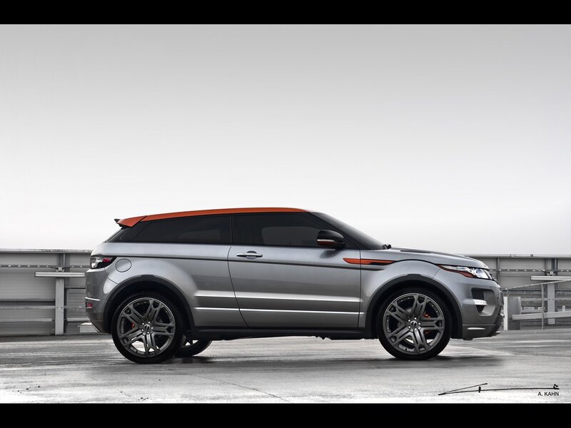silver range rover suv
