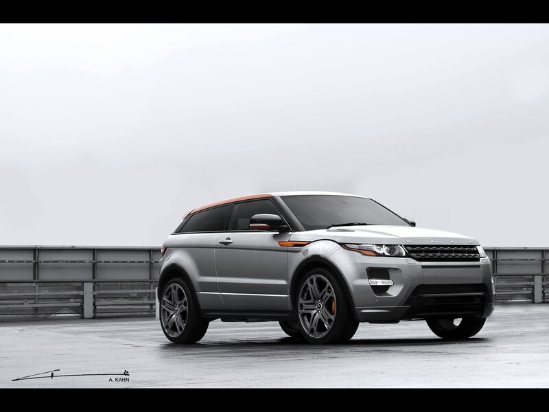 Silver Range Rover Suv — Gray, Neutral