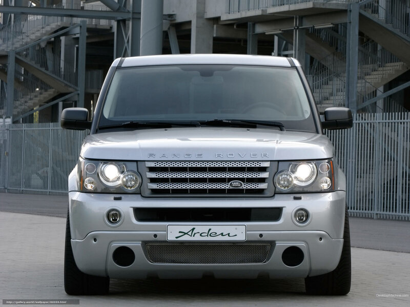 Silver Range Rover Suv — Neutral
