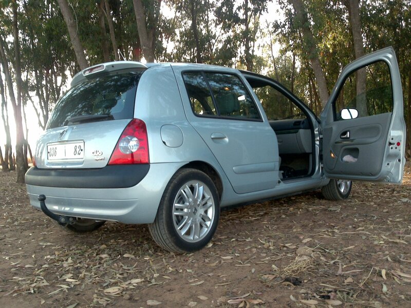 Silver Renault Clio Car — Calm