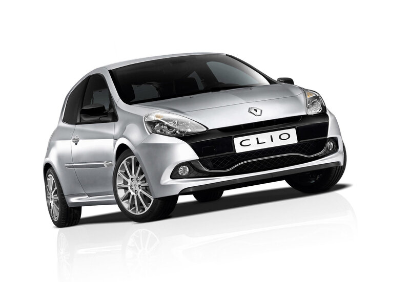 Silver Renault Clio Car — Neutral