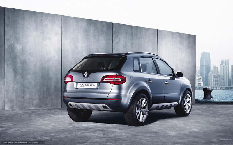 Silver Renault Koleos