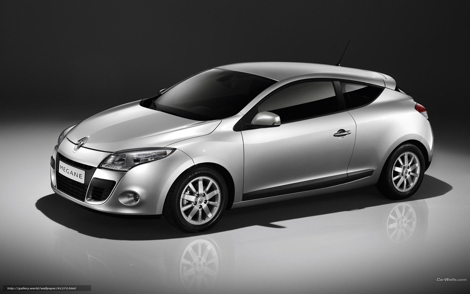 Silver Renault Mégane