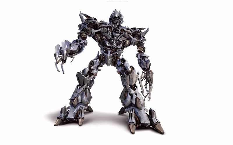 Silver Robot Figure
