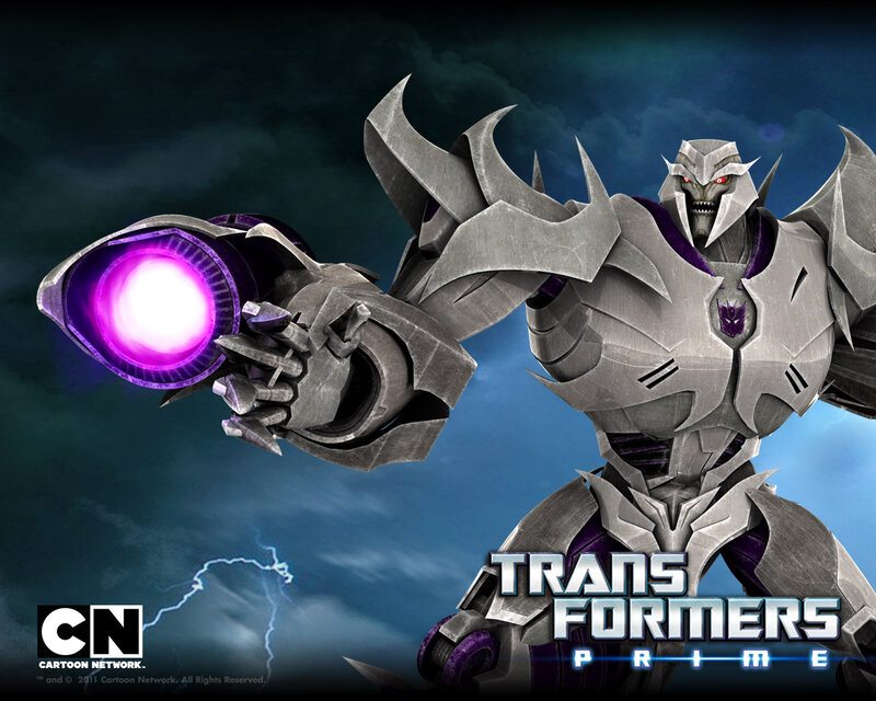 Silver Robot with Purple Cannon